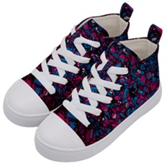 Grafitti Graffiti Abstract Artwork Digital Kids  Mid-top Canvas Sneakers by uniart180623
