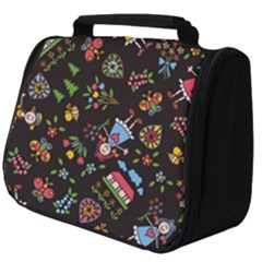 Cartoon Texture Full Print Travel Pouch (big) by uniart180623
