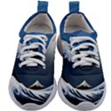 The Great Wave Off Kanagawa Kids Athletic Shoes View1