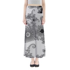 Apple Males Almond Bread Abstract Mathematics Full Length Maxi Skirt by Simbadda