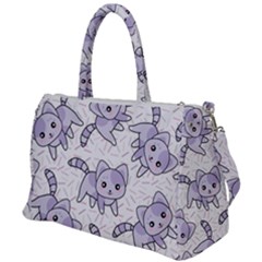 Cats Pattern Design Duffel Travel Bag by Simbadda