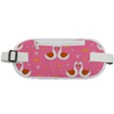 Swan Pattern Elegant Style Rounded Waist Pouch View1