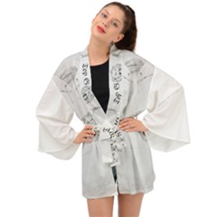 (2)dx Hoodie  Long Sleeve Kimono by Alldesigners