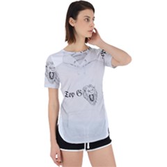 (2)dx Hoodie Perpetual Short Sleeve T-shirt by Alldesigners