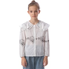 (2)dx Hoodie Kids  Peter Pan Collar Blouse by Alldesigners