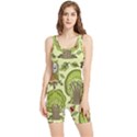 Seamless Pattern With Trees Owls Women s Wrestling Singlet View1
