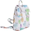 Cartoon-bird-cute-doodle-bird Buckle Everyday Backpack View2