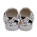 Cute-cat-kitten-cartoon-doodle-seamless-pattern Women s Canvas Slip Ons View4