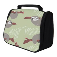 Sloths-pattern-design Full Print Travel Pouch (small) by Simbadda