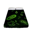 Bacteria-virus-seamless-pattern-inversion Fitted Sheet (Full/ Double Size) View1
