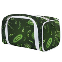 Bacteria-virus-seamless-pattern-inversion Toiletries Pouch by Simbadda