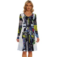 Download (1) D6436be9-f3fc-41be-942a-ec353be62fb5 Download (2) Vr46 Wallpaper By Reachparmeet - Download On Zedge?   1f7a Long Sleeve Dress With Pocket by AESTHETIC1