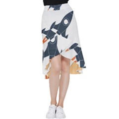 Img 20230716 190400 Img 20230716 190422 Frill Hi Low Chiffon Skirt by 3147330