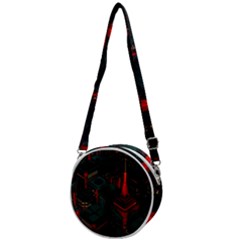A Dark City Vector Crossbody Circle Bag by Proyonanggan