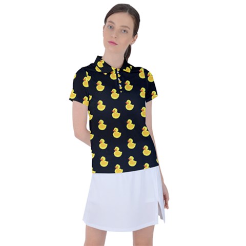 Rubber Duck Women s Polo Tee by Valentinaart