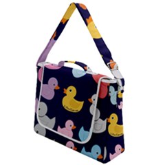 Duck Pattern Box Up Messenger Bag by NerdySparkleGoth