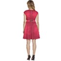 Amaranth Turbulance CAMEURUT Cap Sleeve High Waist Dress View4