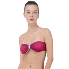 Amaranth Turbulance Cameurut Classic Bandeau Bikini Top  by imanmulyana