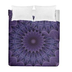 Shape Geometric Symmetrical Symmetry Wallpaper Duvet Cover Double Side (full/ Double Size) by Bangk1t