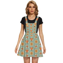 Floral Pattern Apron Dress by Amaryn4rt