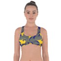 Background Pattern Texture Design Wallpaper Got No Strings Sports Bra View1