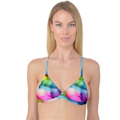 Heart Design Reversible Tri Bikini Top by Trending
