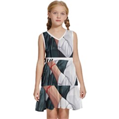 Moosewala Kids  Sleeveless Tiered Mini Dress by Mayank