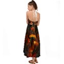 Dragon Art Fire Digital Fantasy Halter Tie Back Dress  View2