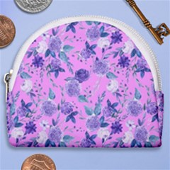 Violet-02 Horseshoe Style Canvas Pouch by nateshop