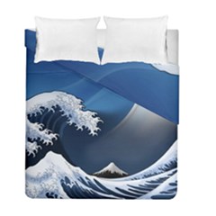 The Great Wave Off Kanagawa Duvet Cover Double Side (full/ Double Size) by pakminggu