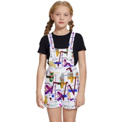 Mathematics Formula Physics School Kids  Short Overalls by Bedest