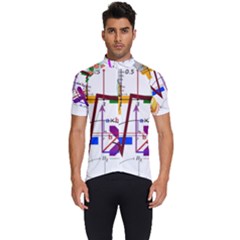 Mathematics Formula Physics School Men s Short Sleeve Cycling Jersey by Bedest