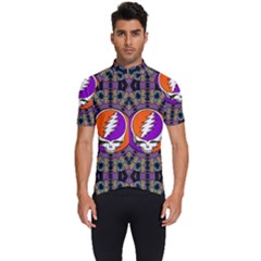 Gratefuldead Grateful Dead Pattern Men s Short Sleeve Cycling Jersey by Cowasu