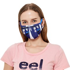 Tardis-doctor-who Crease Cloth Face Mask (adult) by Cowasu