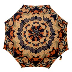 Bat Pattern Hook Handle Umbrellas (large) by Valentinaart