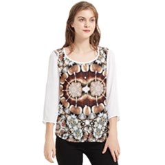 Sagon Bakar Sukabumi Chiffon Quarter Sleeve Blouse by imanmulyana