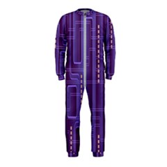 Background-non-seamless-pattern Onepiece Jumpsuit (kids) by Cowasu