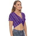 Background-non-seamless-pattern Twist Front Crop Top View3