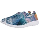 Sea-waves-ocean-water-beach-surf Men s Slip On Sneakers View2