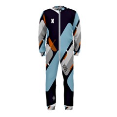 Satellite-machine-space-dark Onepiece Jumpsuit (kids) by Cowasu