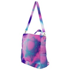Geometry Abstract Pattern Hypercube Crossbody Backpack by Bangk1t