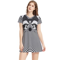 Pattern Illusion Fractal Mandelbrot Women s Sports Skirt by Bangk1t