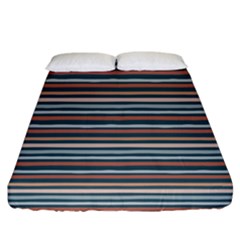 Stripes Fitted Sheet (california King Size) by zappwaits