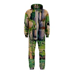 Painting Scenery Hooded Jumpsuit (kids) by Sarkoni