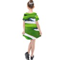 Golf Course Par Green Kids  Simple Cotton Dress View2