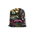Psychedelic Funky Trippy Drawstring Pouch (Medium) View1