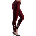 Technology Computer Circuit Lightweight Velour Leggings View4