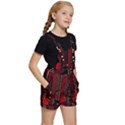 Technology Computer Circuit Kids  Short Overalls View3