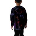 Vector Aquarium Guppies Seamless Fish Pattern With Black Background Kids  Hooded Windbreaker View2