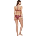 Woodland Mushroom And Daisy Seamless Pattern Banded Triangle Bikini Set View4